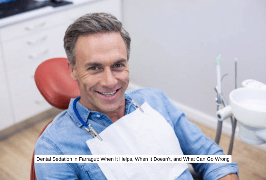 Dental Sedation in Farragut When It Helps, When It Doesn’t, and What Can Go Wrong